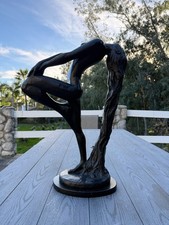 Austin Productions “Sultry Awakening” by Klara Sever Nude Sculpture 1979 20.5” picture