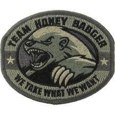 Honey Badger Patches 3.25