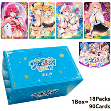 Maiden Girl Party 5 Goddess Spicy Waifu Trading Cards 18 Pack Booster Box Anime picture