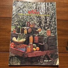 Vintage 1975 Kerr Home Canning Book & Freezing Book, Cookbook picture