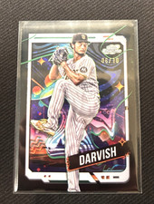Yu Darvish Black /10 Refractor 2024 Topps Cosmic Chrome Padres SP SSP picture