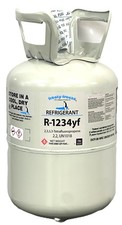 R1234yf, 3 Lbs., Refrigerant Mobile A/C, Same Day Shipping, Factory Sealed picture