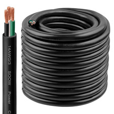 14/3 SOOW Wire 100FT, 14 AWG 600V SOOW Bulk Cable, 14 Gauge 3 Conductor Portable picture