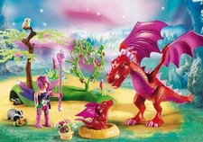 PLAYMOBIL 9134 Fairies Friendly Dragon Baby 72pc NEW SEALED Retired HTF picture