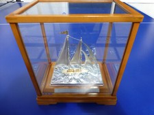 Antique / Vintage  Solid Sterling Silver Ship .950 Master Crafted In Japan picture