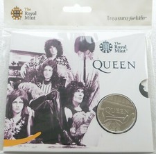 Simply Coins PACK 2020 QUEEN FIVE 5 POUND ROYAL MINT BU BUNC picture
