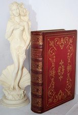 1853, The Poetical Works of Edward Young, Illustrated, Fine Binding, RARE picture