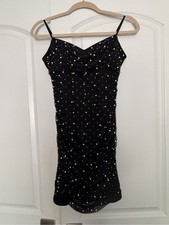 Emerald Sundae Black Pearl-Accent Spaghetti Strap Dress picture