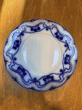 Antique Wood & Son Flow Blue Paris Dinner Plate 10” England Excellent picture