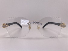 New Transitional 25 Pointer Iced Out Buffs White Genuine Horn picture