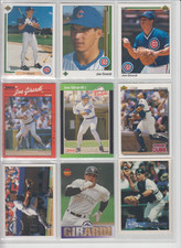 Joe Girardi 9 cards-2 are Cub Rookie Cards Buy It Now-Best Offer Considered picture