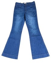 Wrangler Retro Jeans Womens Size 33x36 Bailey High Rise Trouser Flair New W Tags picture