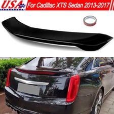 For 2013-2017 Cadillac XTS Sedan Gloss Black Highkick V Style Trunk Spoiler Wing picture