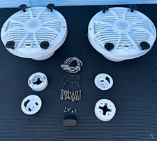Wet Sounds SW-808-W Convertible Salt Water Marine Speakers Pair White 4 Ohm picture