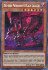 *** RED-EYES ALTERNATIVE BLACK DRAGON ***  SECRET RARE TN19-EN005 YUGIOH  picture