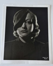 Joan Crawford RARE 1932 DBW BULL Silver Gelatin Photograph GORGEOUS picture