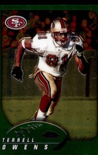 2002 Topps Chrome #25 Terrell Owens 49ers picture