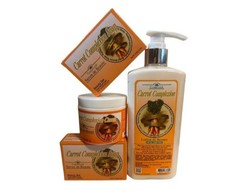 Carrot Complexion Skincare ,Beauty Lotion and Cream Collection, 4 Pieces picture