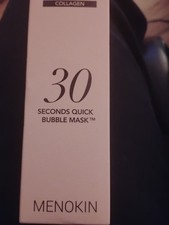 MENOKIN 30 Seconds Quick Bubble Mask LIFT Collagen Foam 95ml K-Beauty Brand New picture