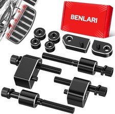 1inch &1.5inch Driver Floorboard Extensions, Floorboard Spacer Extenders Black picture
