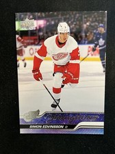 23-24 UD Series 1 Hockey Young Guns 228 Simon Edvinsson picture