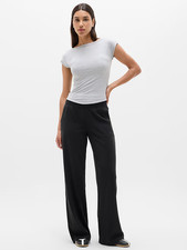 ATHLETA Venice High Rise Wide Leg Pant  S Small | Black #982868 NWT picture