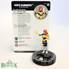 Heroclix X-Men: House of X set Hope Summers #047 Rare figure w/card picture