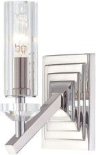 Metropolitan N2651-613 Fusano Wall Sconce, 1-Light 60 Watts, Polished Nickel picture