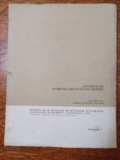 1964 Douglas Missile & Space Saturn S-IVB Working Group Status Report JRR36 picture