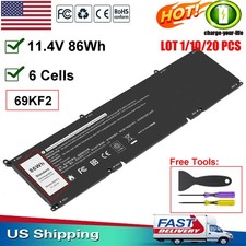 ✅LOT 86Wh 69KF2 Battery For Dell Alienware M15 M17 R3 XPS 15 9500 9510 8FCTC NEW picture