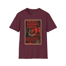 Palantir Graphic T-Shirt Military AI Technocracy Tyranny Constitution America picture