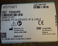 New Ellman 20mm Pelleve GlideSafe 3Pack Handpieces with Cable Ref# P220HPD picture