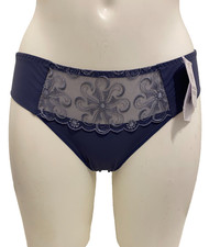 Simone Perele Revelation Blue Brazilian Briefs 8 - 10 FR 1 Panty Panties Knicker picture