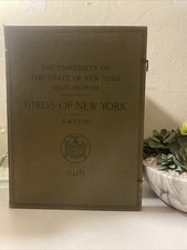 1916 University Of The State Of New York State Museum Birds Of NY Eaton  picture