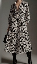 Anthropologie Bettina Tiered Midi Shirt Dress by Maeve Cottage Core Women’s L picture