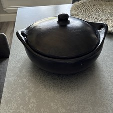 La Chamba clay casserole dish CS5 3 QT. picture