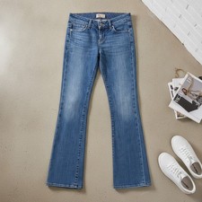Vintage  PAIGE Laurel Canyon Low Rise Bootcut Jeans - 26 picture