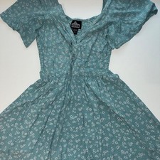 Blue Floral Mini Dress picture