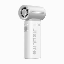 JISULIFE Foldable Portable Pocket Fan Gray picture