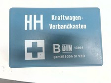 Vintage BMW First Aid Kit OEM, Appears Unused, Kraftwagen-Verbandkasten 13164 picture
