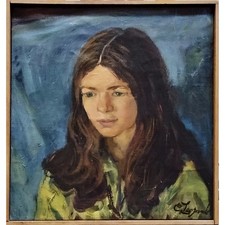 Original 1969 Oil Painting 
