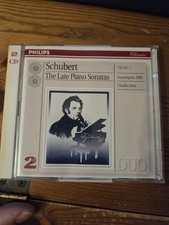 Schubert The Late Piano Sonatas Impromptus Claudio Arrau 2 CD Philips Duo 473 picture