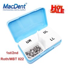 50Sets Tubos bucales de ortodoncia dental 1er 2nd molar Bondable Roth MBT 022 picture