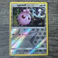 Igglybuff Reverse Holo SM - Cosmic Eclipse 168/236 NM picture