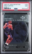 1999 Upper Deck - Vince Carter High Definition Lvl 1 /100 - PSA 9 POP 3 - No 10s picture