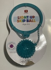 Light Up Skip Ball Ankle Hopper Flashing LED Toy Kids Age 6+ New Sealed picture