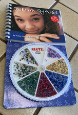 KLUTZ BEAD RINGS 2002 SPIRAL BOUND KIT RARE TWIST BEADS WHEEL ANNE AKERS JOHNSON picture