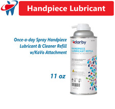 Dental Once-a-day Spray Lubricant & Cleaner Lubricant w/KaVo Attachment, 11 oz picture