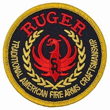 Ruger Firearms Embroidered Patch - Hook Fastener Backing 3