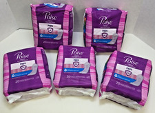 Poise Fresh Protection Pads, #4 Moderate Regular, Pack Of 100 Pads picture